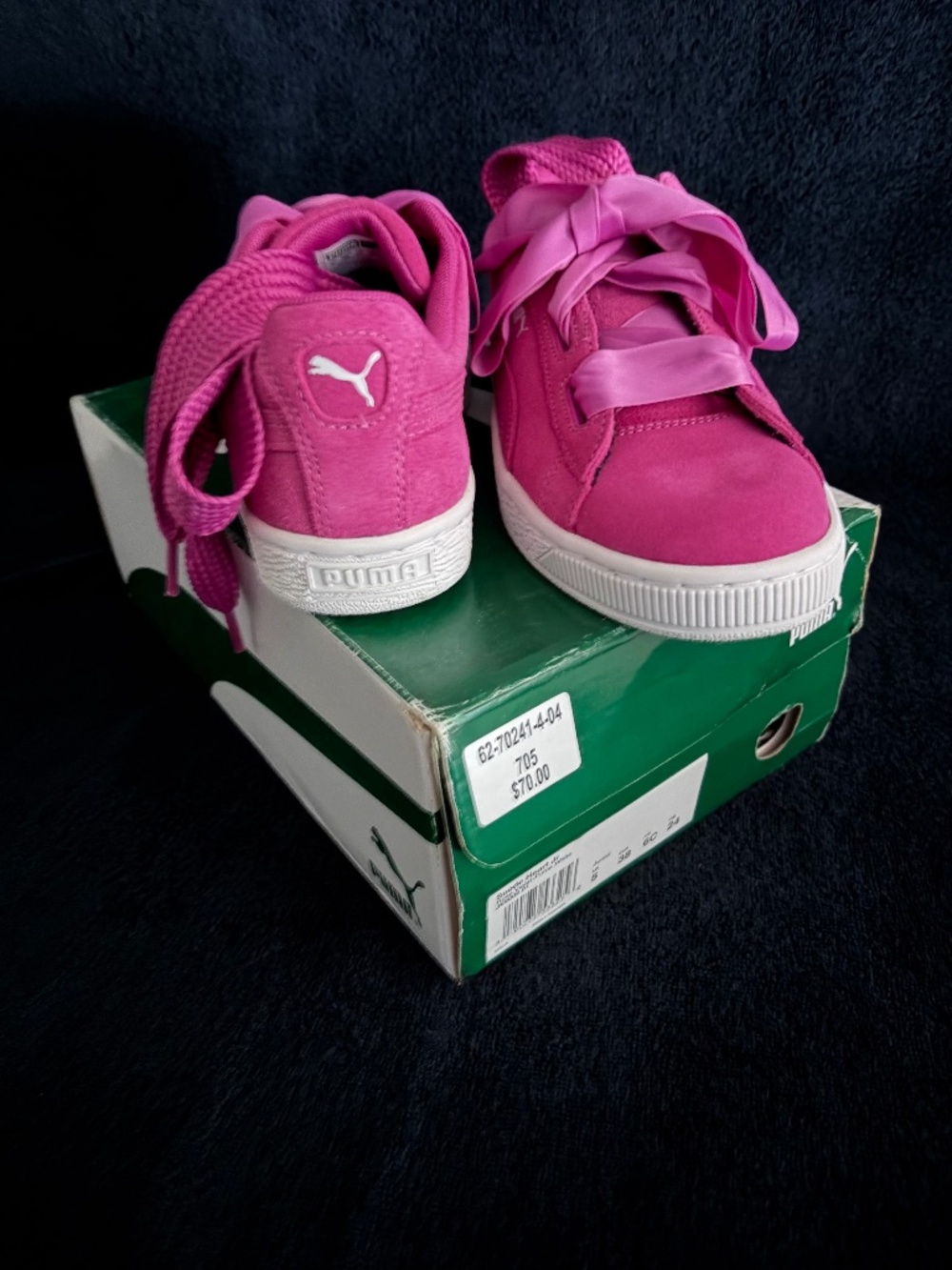 PUMA SUEDE HEART JR SNEAKERS - NEW